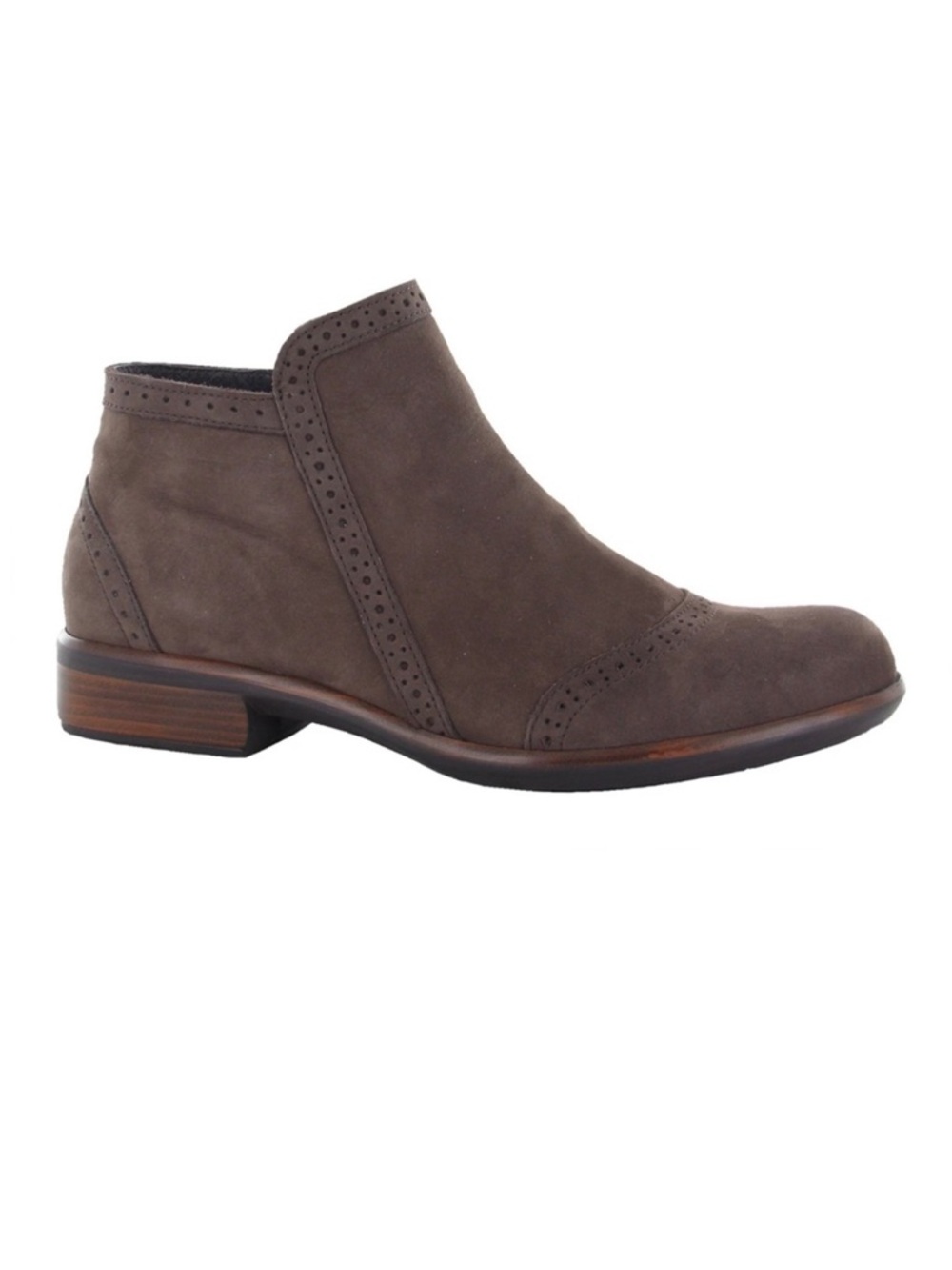 Naot Nefasi Coffee Bean Nubuck Booties Size 39 8 8.5